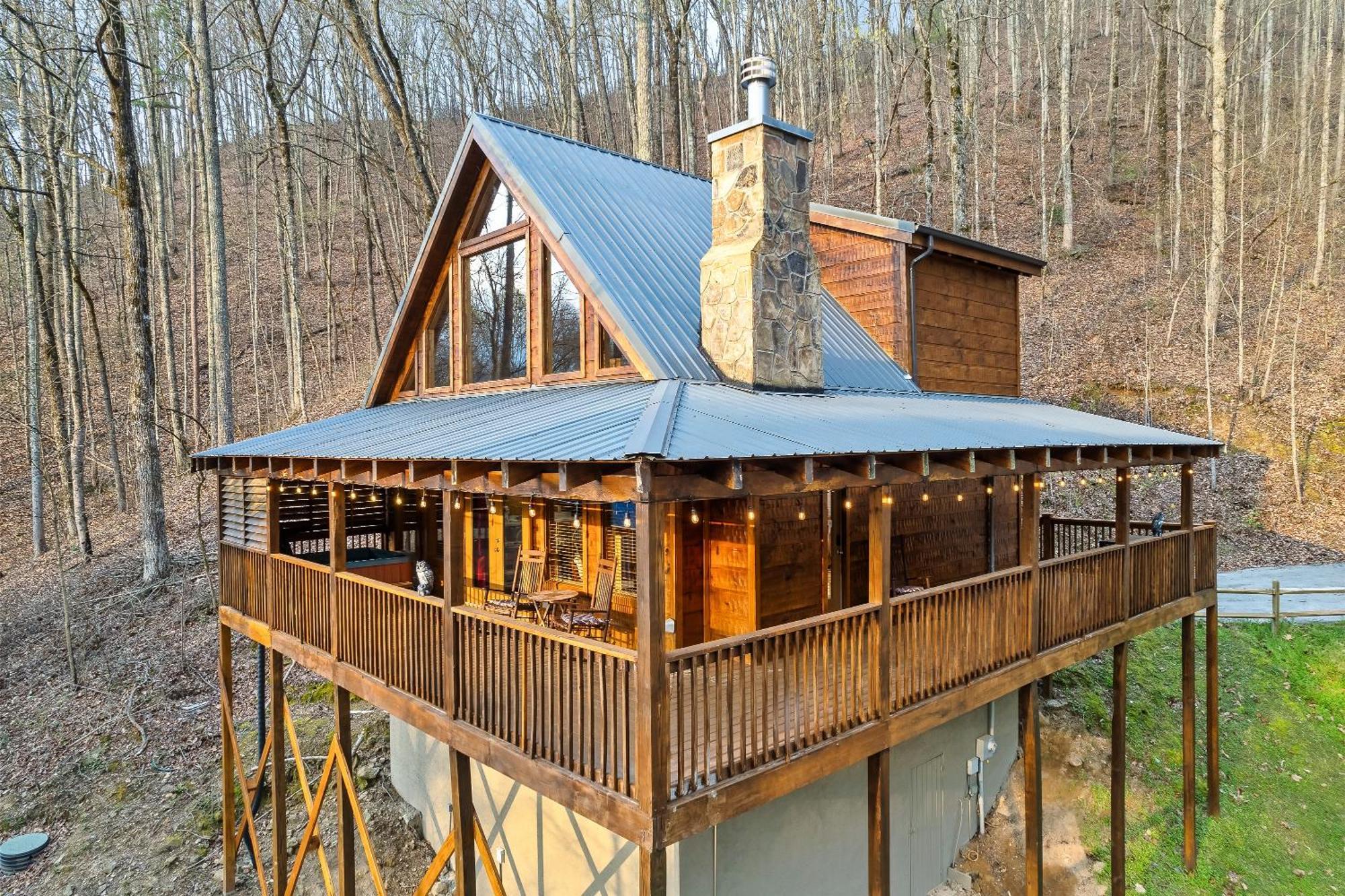 Private! Hot Tub, Views, & Games Villa Sevierville Eksteriør bilde