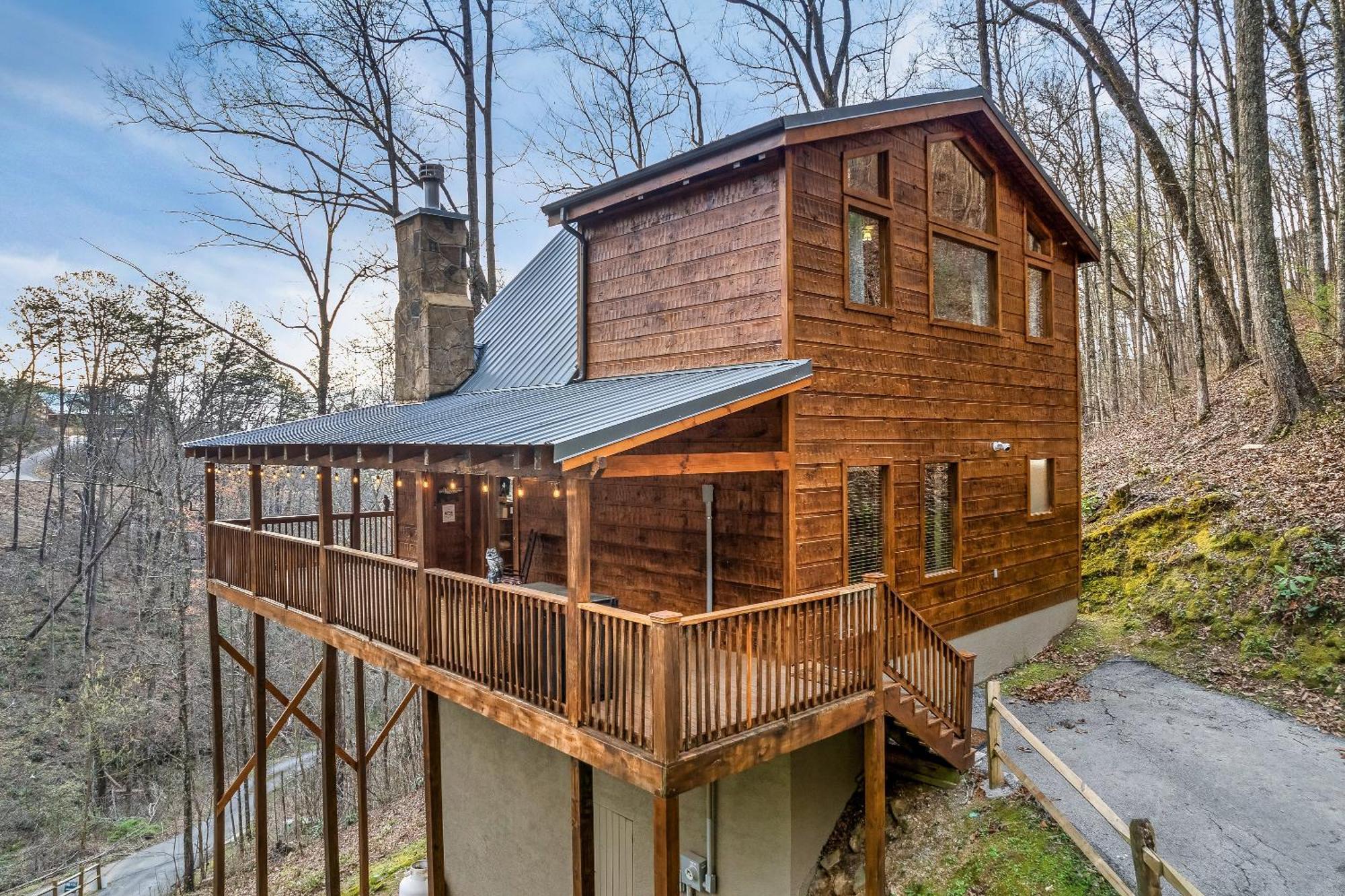 Private! Hot Tub, Views, & Games Villa Sevierville Eksteriør bilde